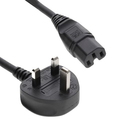 Power cord plug to hot - uk,