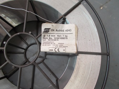 Esab mig welding wire - mig, ok