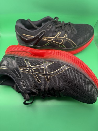 Asics metaride black - red, gold