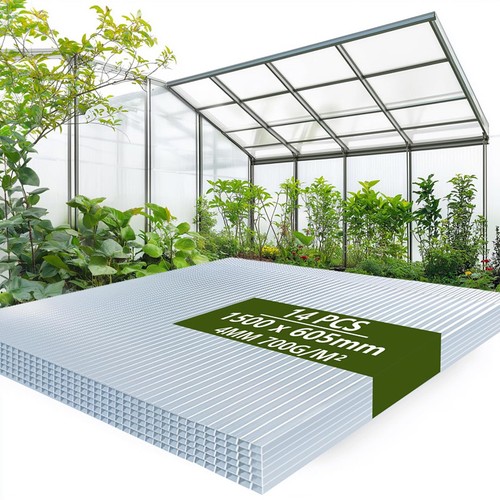 4mm greenhouse polycarbonate - 4mm,
