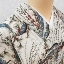 Antique Komon kimono Silk