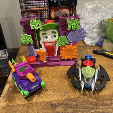 Imaginext DC Super Friends Play Set & Vehicle Bundle Free Post To U.K.