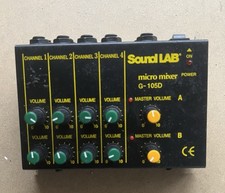 Soundlab micro mixer channel - soundlab, 4-channel
