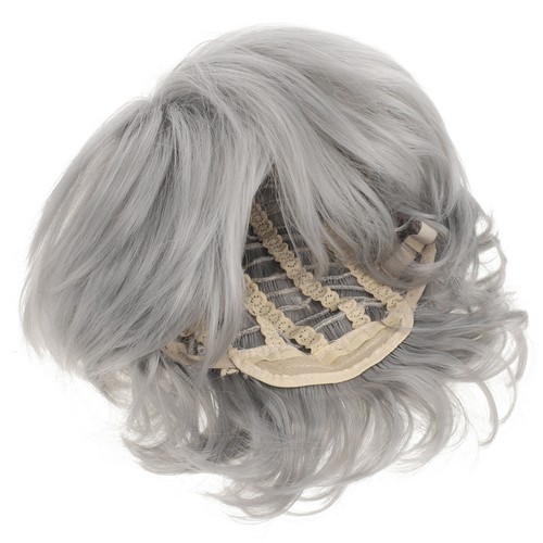 Reusable light grey short - light, wigs