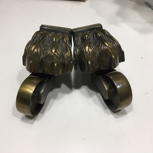 Antique lion paw claw feet - antique,