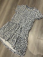 GIRLS NEXT MYLEENE KLASS LEOPARD PRINT PATTERNED DRESS - SIZE AGE 3-4 YEARS