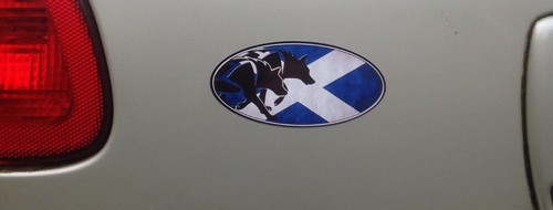9cm scottish flag team - x,