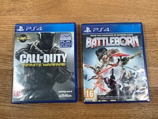 2 x PS4 Games / Call Of Duty Infinite Warfare & Battleborn 