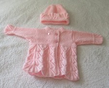 Hand knitted patterned light