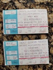 Vintage 1988 Les Miserables At