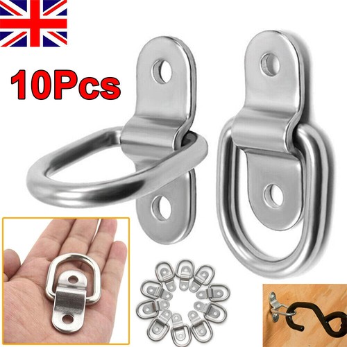 10pc rings tie - d-rings,