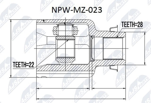 Npw 023 nty joint kit - npw-mz-023,
