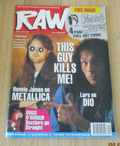 Raw heavy metal magazine 47 - heavy,