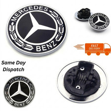 Mercedes benz black - black, bonnet