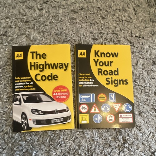 Driving test textbooks - aa,