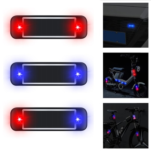 Car alarm warning solar flash - solar,