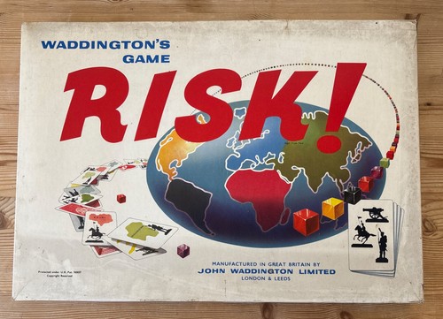 Vintage risk board game - vintage,