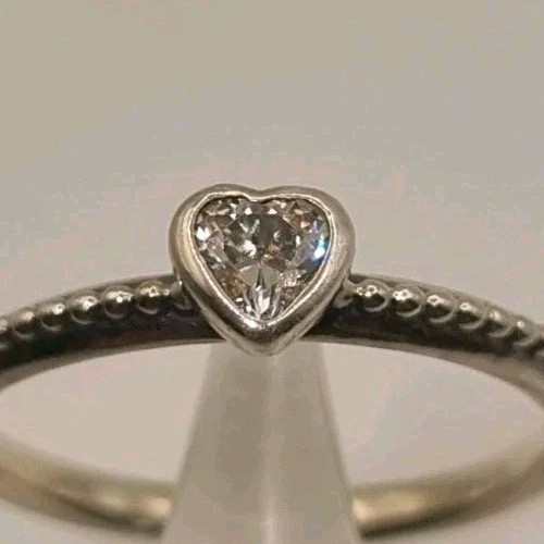 Pandora heart ring - heart, ale