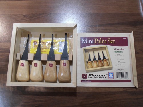 Flexcut piece mini palm set - flexcut, 4