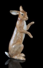 Hare Hand Painted Fine Bone