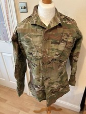 US Army Coat Army Combat Uniform Camouflage Size Small Long