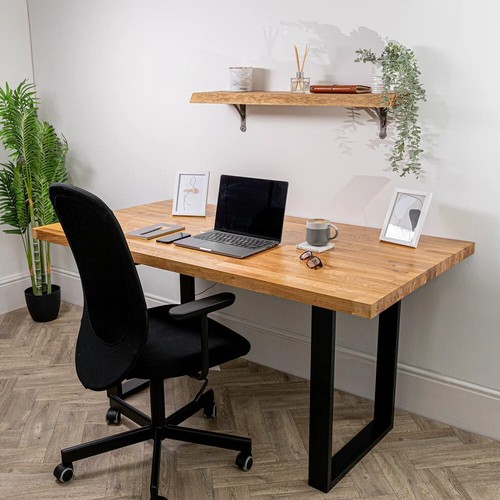 Solid oak industrial - solid, wooden