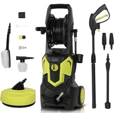 Stream Pressure Washer, 1650W 135Bar 420L/H Portable Pressure Washer Jet Washer