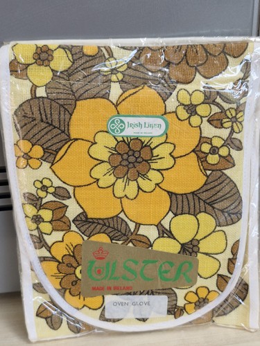Vintage oven glove new irish - oven,