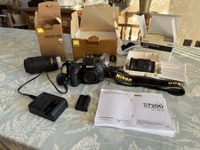 nikon d7200 digital slr camera with SIGMA 17-70mm and Nikkor 70-300mm lens DX VR