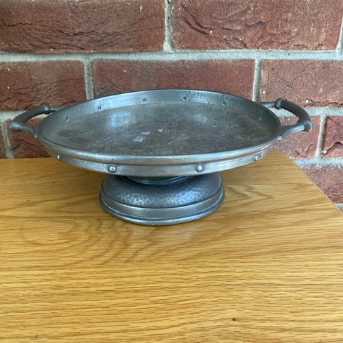 Pewter arts crafts planished - arts,