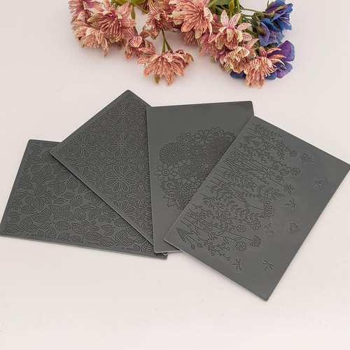 Pieces clay texture sheets - 4,