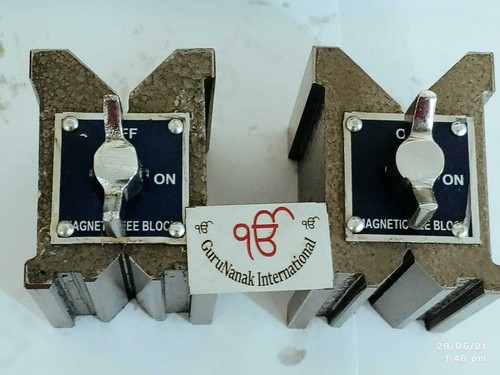 Magnetic block - magnetic, 6"
