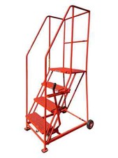 4 Tread Platform Steel Mobile