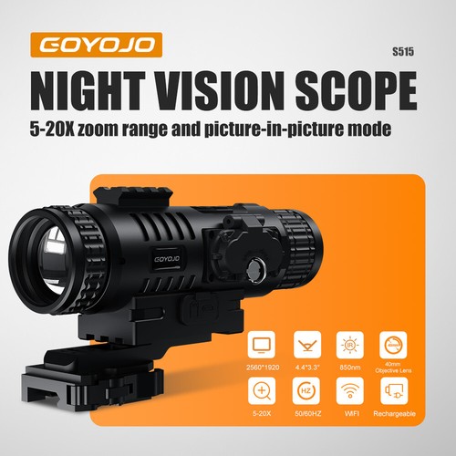 Digital night vision scope - digital, hd