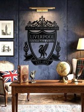 Liverpool metal wall art - art,