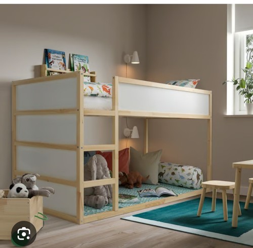 Ikea wooden cabin bed with - ikea,