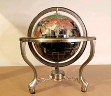 Gemstone Globe Semi Precious
