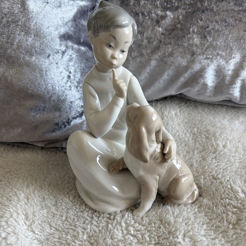 Lladro shhh quiet - lladro,