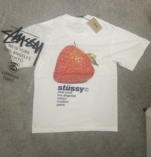 Stüssy Strawberry Tee White