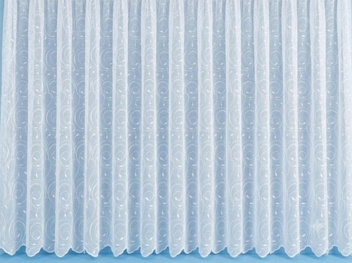 White lace window net - lace,