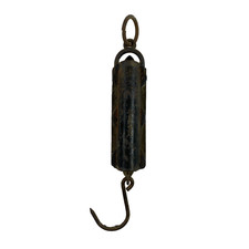 Antique Brass Hanging Scale 50