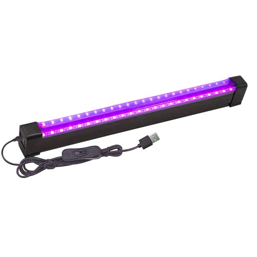 2pcs black light bar - black,