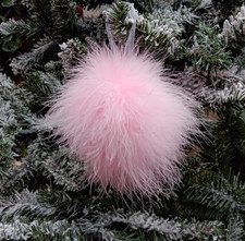 Bubblegum pink Luxury Feather