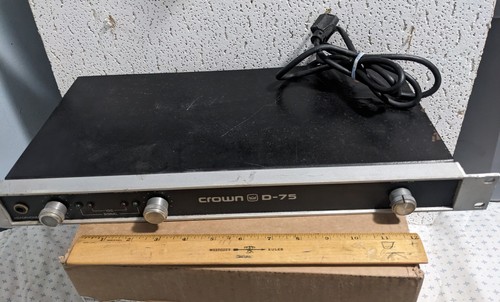 Vintage crown stereo - d-75,