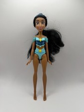 Disney Aladdin Jasmine Doll Hard Plastic With Movable Limbs. 2021