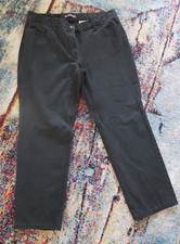 LADIES JEANS - GARDEUR - SIZE 20S - BLACK - GOOD COND.