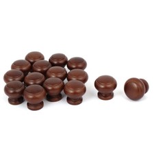 15pcs Cupboard Cabinet Door Knob Wooden Drawer Pull Handle Furniture Kitchen