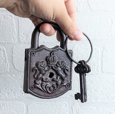 Padlock Key Cast Iron Door