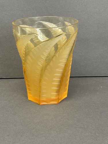Rene lalique amber glass - lalique,