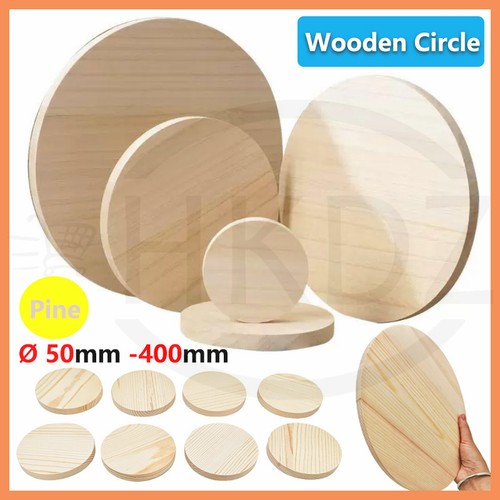Wooden circle disk blanks - wooden,